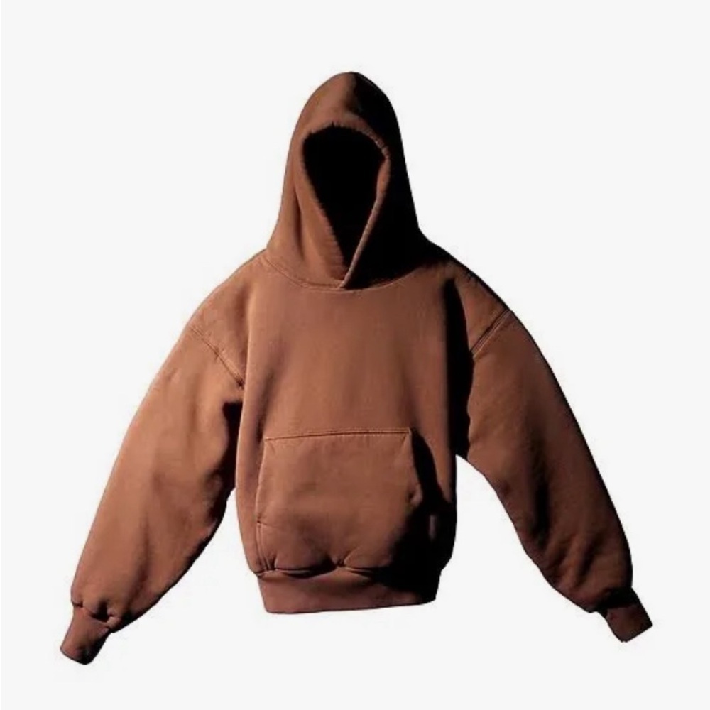 Yeezy x Gap Engineered by Balenciaga Double Layered Hoodie Brown Size‎ XS